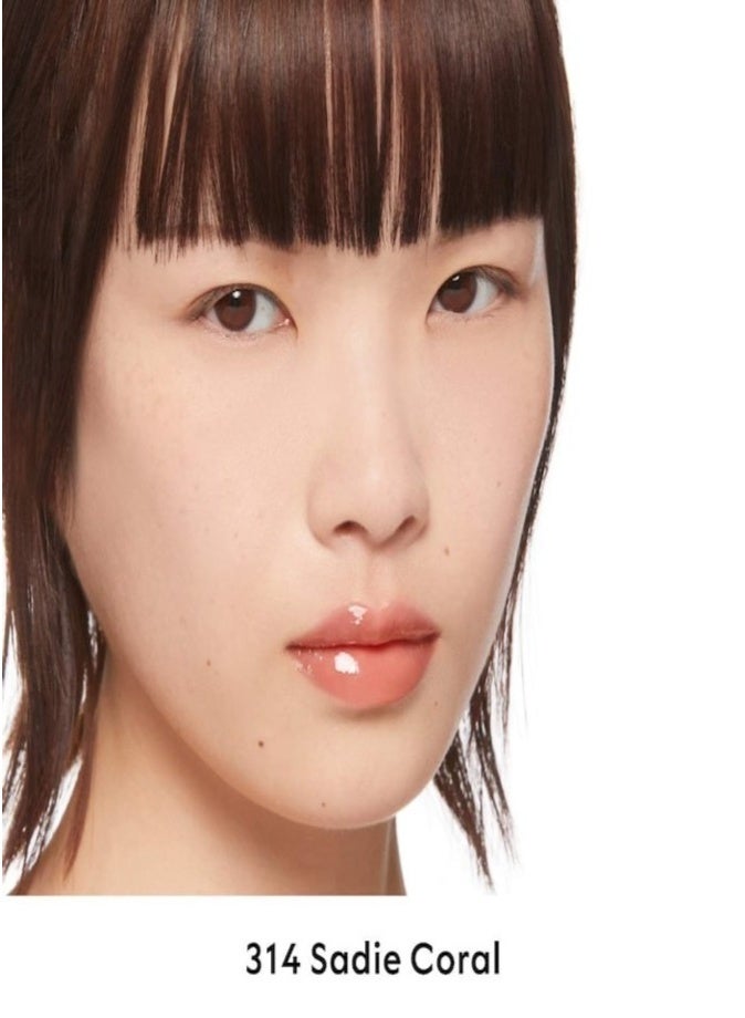 Gucci Hydrating Plumping Lip Gloss 6.5ml – 314 - Sadie Coral High-Shine Volumizing Gloss with Moisture Boost - Image 4